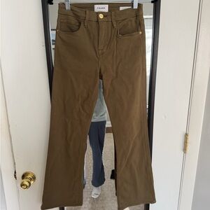 Frame le crop mini boot cut